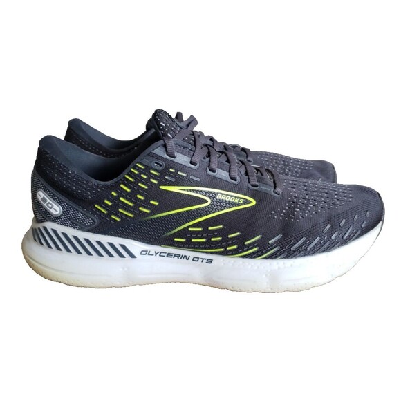 Brooks Men's Glycerin GTS 20 Gray Running & Training Shoes Size 12 Medium (D) - Picture 2 of 11